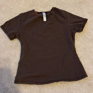 Brown Short Sleeve T-Shirt